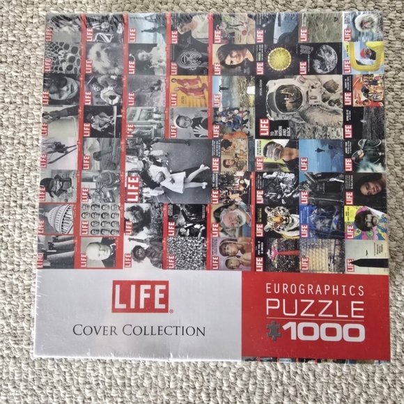 Eurographics Other - Eurographics LIFE Cover Collection Puzzle - 1000 Pieces Sealed Unopened